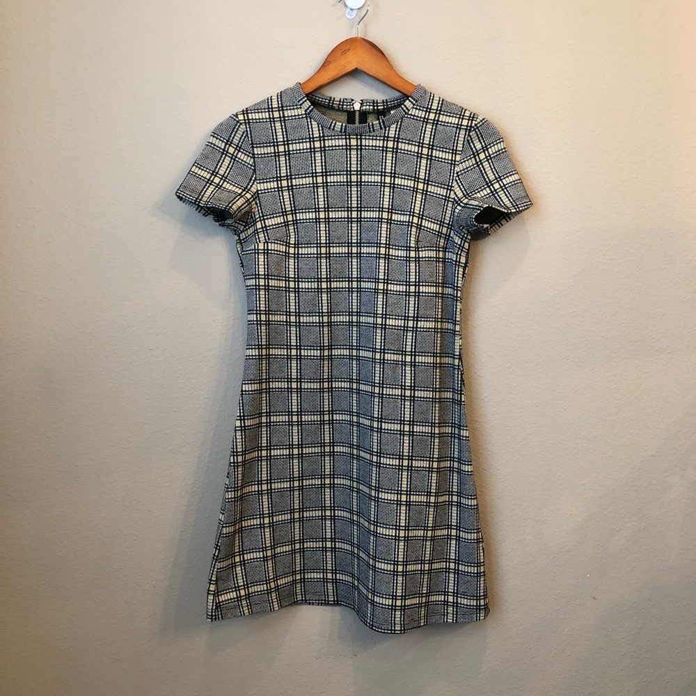 Plaid Minidress